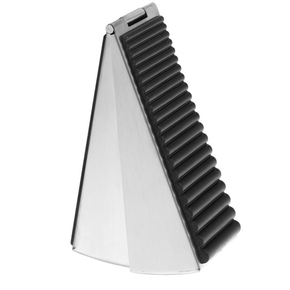 Heavy Duty Wedge Anti Outdoor Door Stop Wind for Wood Garage Steel Doors Sliding Door Stoppers Security Keep Open Stoppers