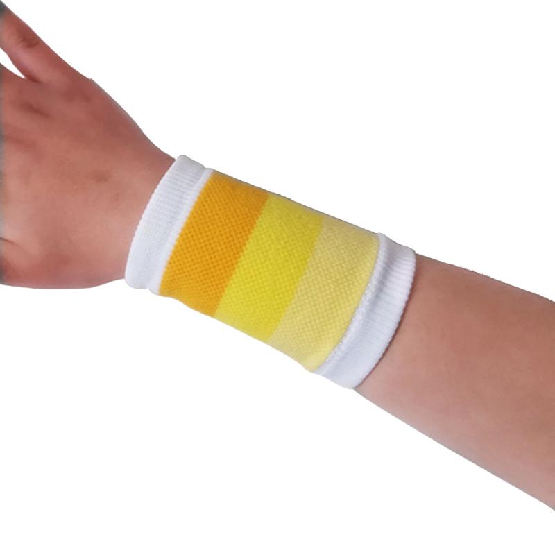 Unisex handledsband gym tunn stickning armband ventilera handleds skydd arm svett absorbera ärm handduk band armband: 01