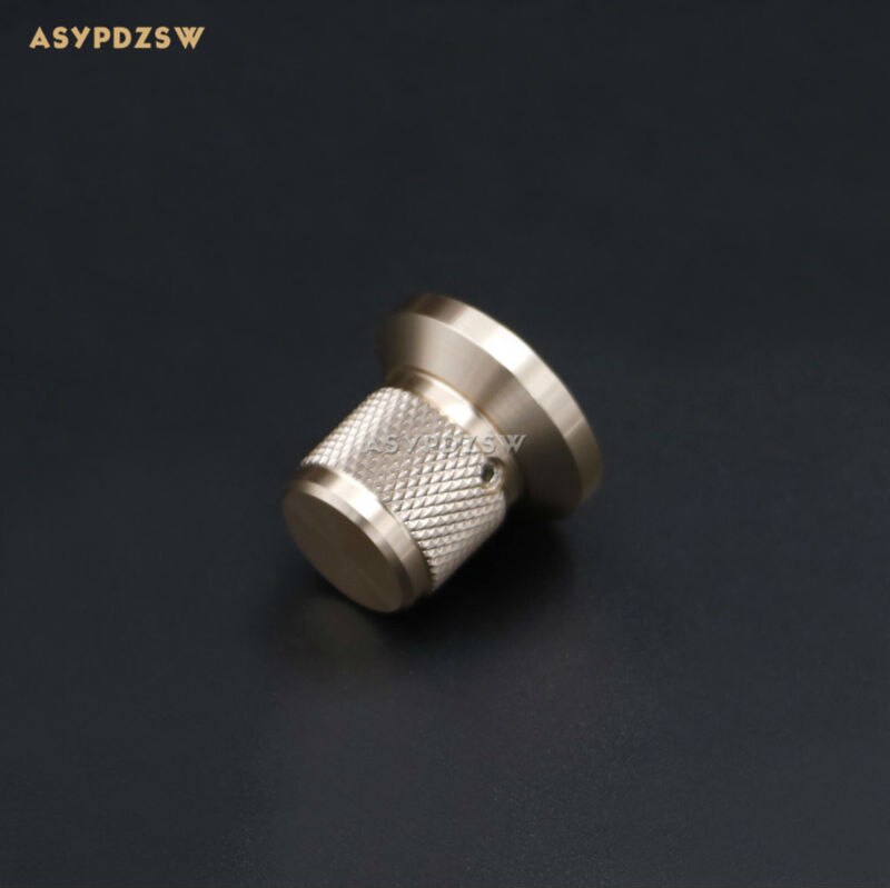 1 PCS Pineapple grain golden 25*17*22 Full aluminum amplifier solid Volume potentiometer knob