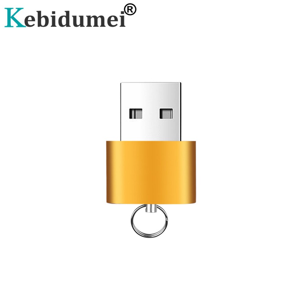 Kebidumei Metal USB 2.0 TF Card Reader Adapter Lightweight Portable Micro SD Memory Card Reader For Laptop PC