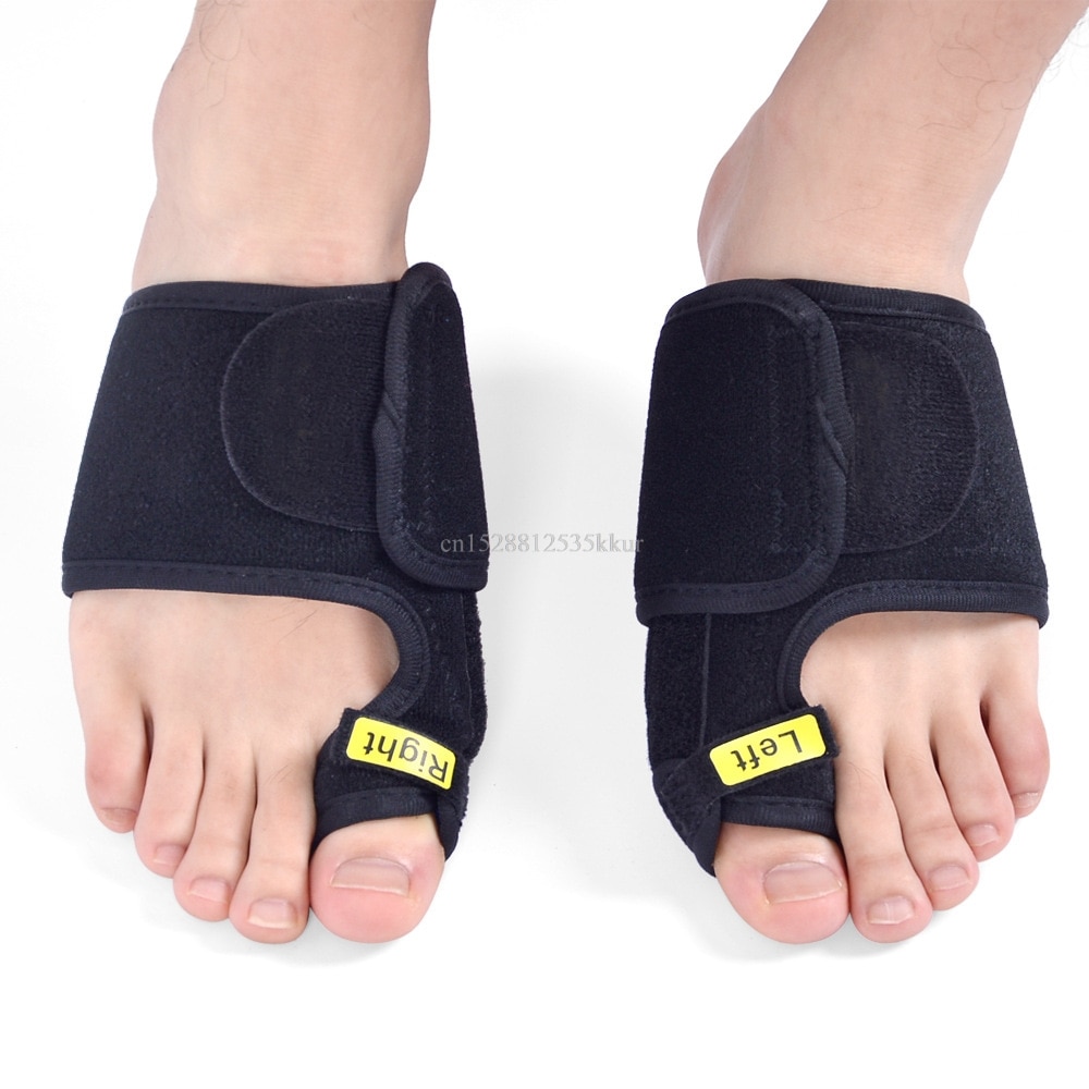 Hallux valgus pro tåkorreksjon tommeltape fysisk smertelindring stort beintåkorrektor magnetisk belte 1 stk.
