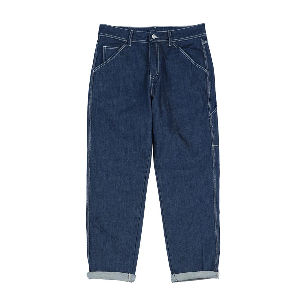 Simwood sommer løse straight jeans herre plus size oversize bukser streetwear plus størrelse  sj130253: 32