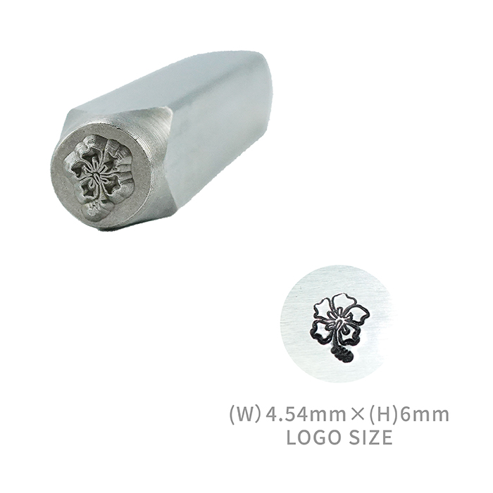 Gör-det-själv-symbol metallstans metallstämpelsats trädläderstämplar, läderlogotyptryckverktyg, smyckesstämpling 1/4 (6mm): Sm023