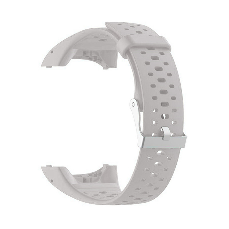 Correa de pulsera de silicona para Polar M400 M430 GPS, correa de reloj deportivo, correa de repuesto: Arena rosa