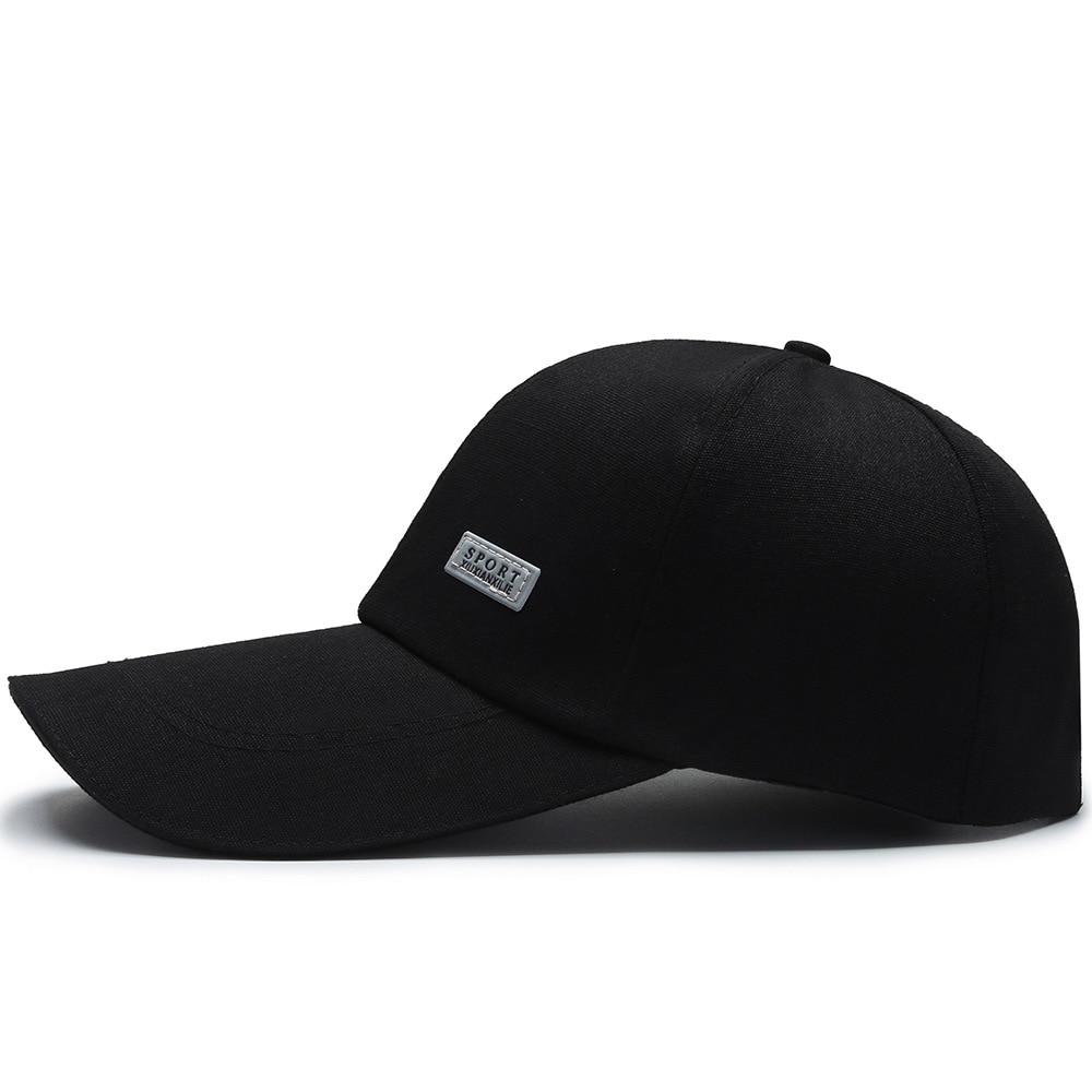 Mannen Vrouwen Vlakte Gebogen Zonneklep Baseball Cap Hoed Effen Kleur Mode Verstelbare Caps Outdoor Vissen Cap