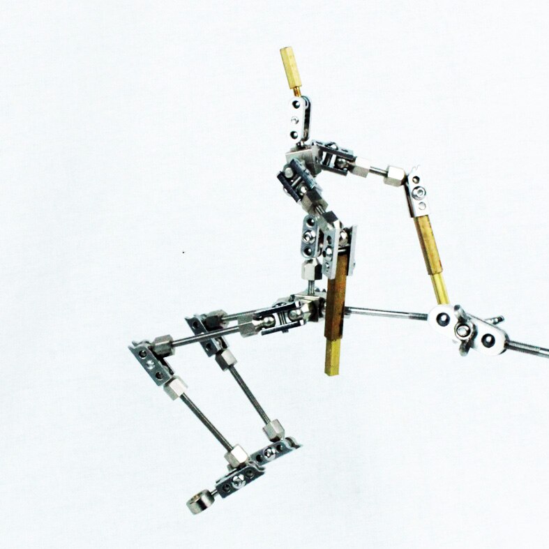 Rvs kogelgewricht met M3 schroefdraad gat