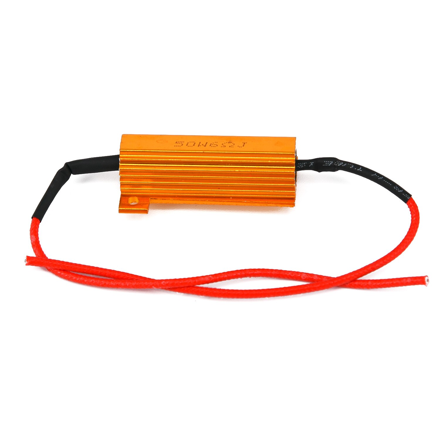 4pcs 50W 6 Ohm LED Load Resistor Indicator Flash Rate Relay Bulbs Ballast