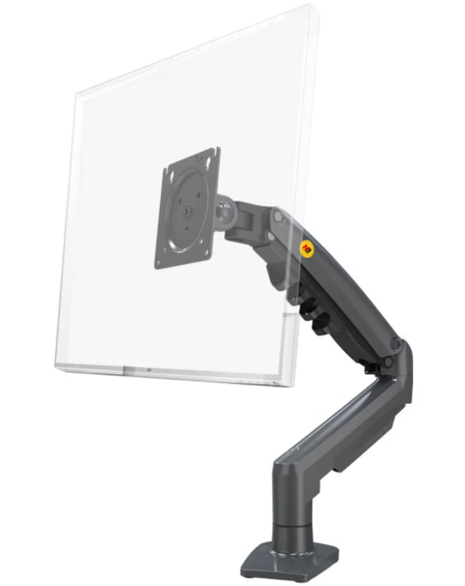 NORTH BAYOU F80 resorte de Gas 17-30 pulgadas escritorio LED LCD Monitor soporte brazo ergonómico puntal de Gas Flexi montaje carga 2 ~ 9kgs: Azul