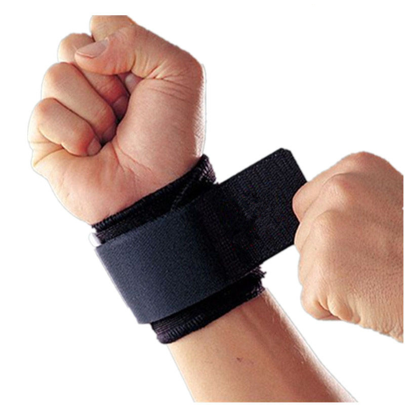 1 Stuk Pols Band Elastische Bandage Polssteun Gewichten Magnetische Armband Sport Zweetband Voor Tennis Gym Basketbal