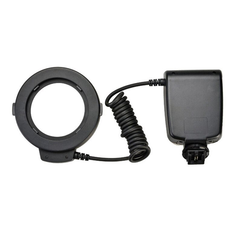 Mini ringflitser fotografie led flitser spiegelreflexcamera invullicht mini ringflitser voor macro canon nikon olympus canon lens
