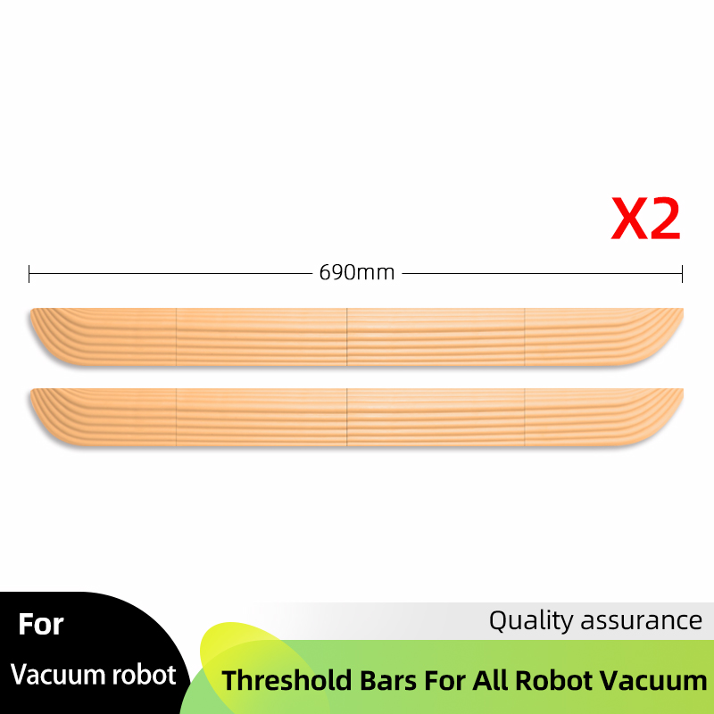 For Xiaomi Roborock iRobot Roomba Robot Vacuum Sweeper Threshold Bars Step Ramp Climbing Mat Spare Parts Accessories Replacement: Pink
