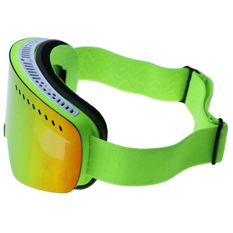 Anti-condens skibrillen voor kinderen, grote cilindrische, heldere skibrillen, beschermende skibrillen voor bergbeklimmen