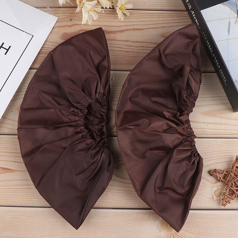 1Pair Reusable Thicken Elastic Shoe Cover Home Indoor Antiskid Overshoes Student Machine Room Bird Dust Proof Feet Covers: as picture