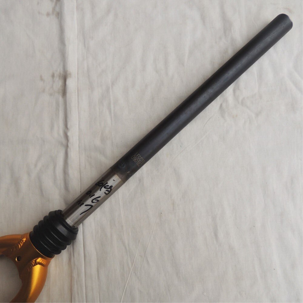 20-inch folding bike front fork 74mm open file aluminum shoulder shock absorber v brake front fork Taiwan original