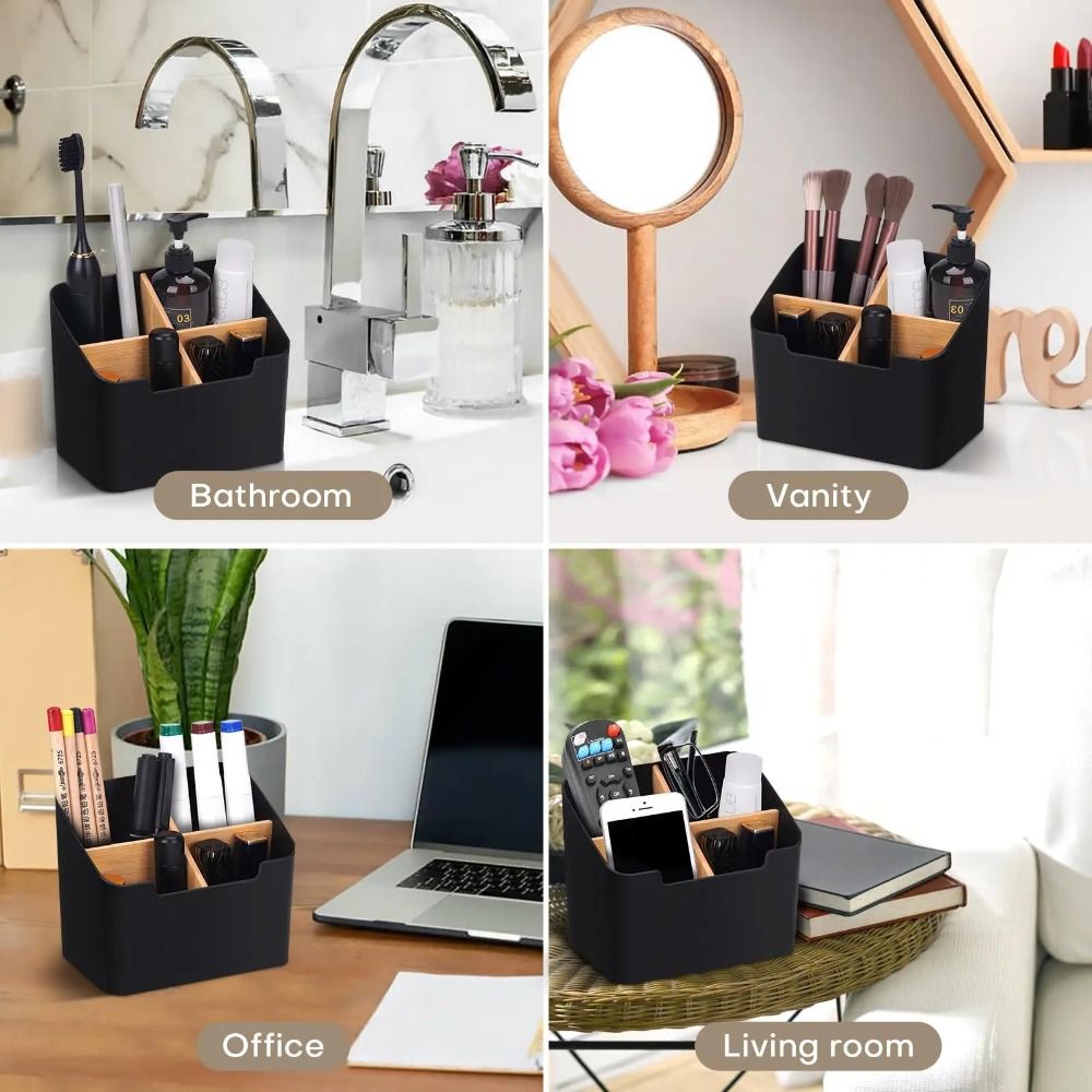 Afstandsbediening Organizer TV Afstandsbediening Houder Voor Tafel Multifunctionele Desktop Opbergdoos Slaapkamer Woonkamer Organizer