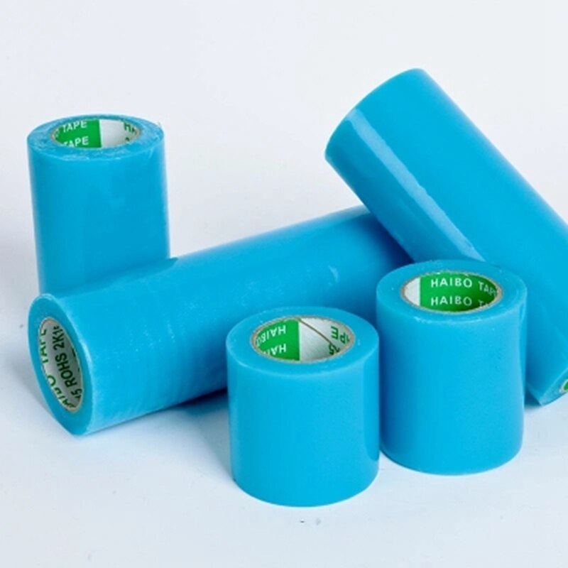 Nieuw Aankomst Blauw/Transparante Extra Sterke Kas Film Reparatie Tapes Plastic Huis Speciale Vernieuwen Gegomde Tape