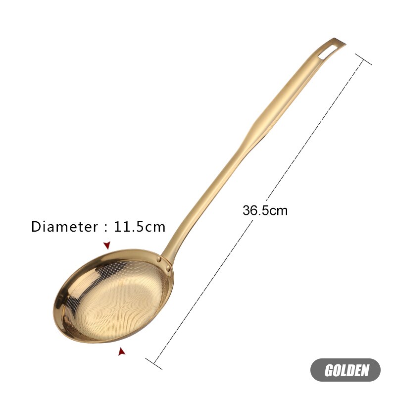 15 Cm Rostfritt Stu00e5l Mat Sil Varm Gryta Skimmer Ku00f6k Ku00f6ksredskap