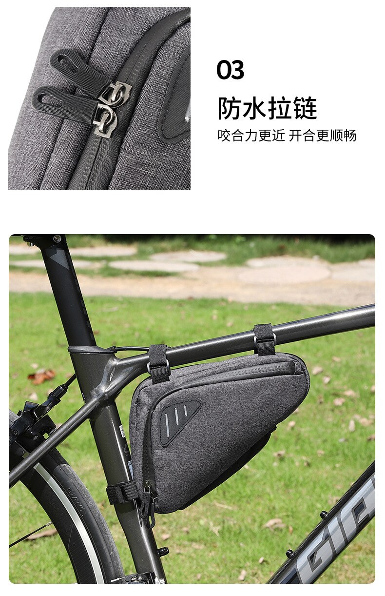 Waterdichte Fiets Tas Driehoek Pouch Frame Houder Fietsen Voor Zak Fiets Pouch Frame Tassen Fietsaccessoires