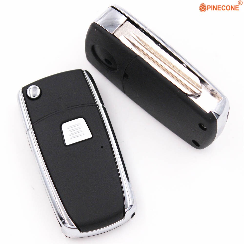 PINECONE para la llave del coche FIAT Stilo Punto Seicento 1 botón modificado para el estilo del coche personalidad llave del coche Fob funda carcasa