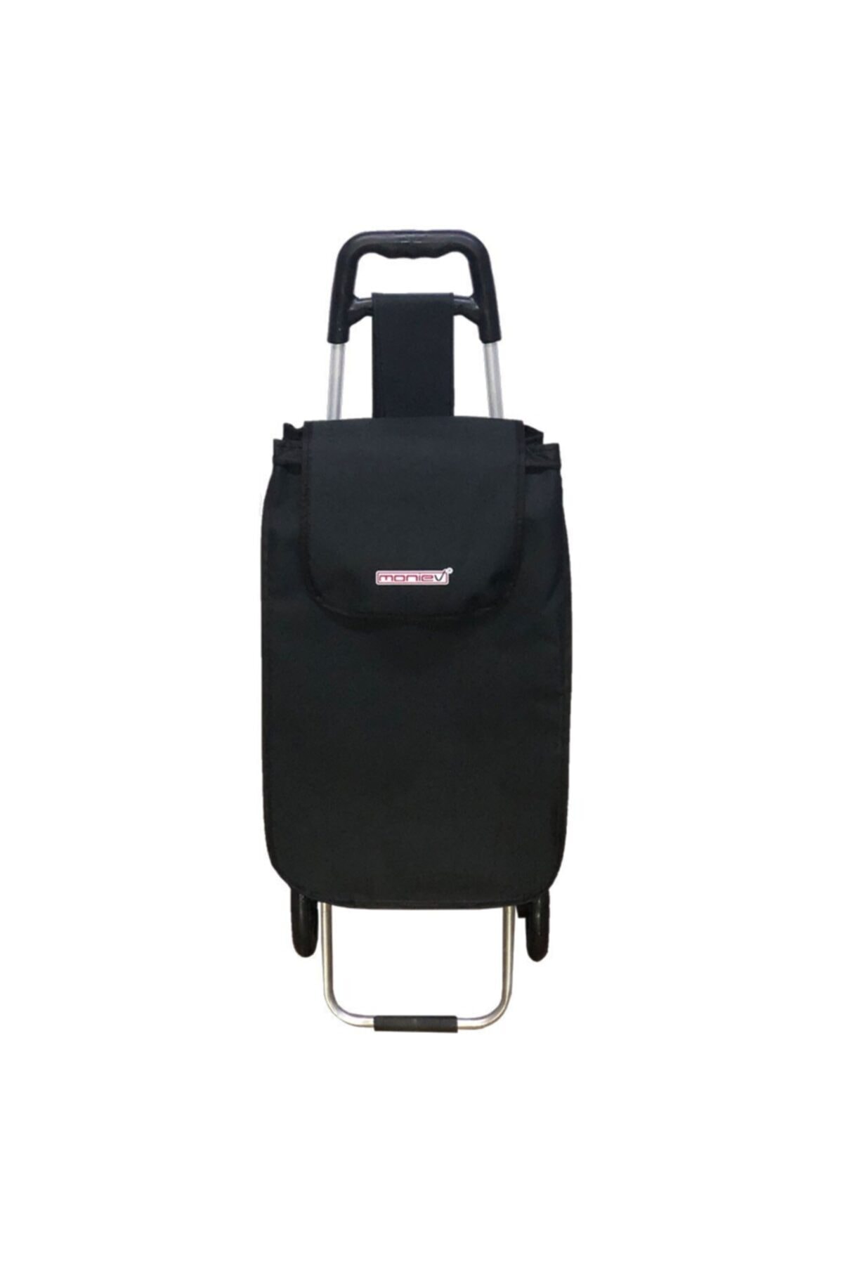 Black Bag Market Cart Folding Shopping Trolley