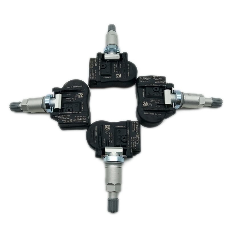 4 kpl tpms pyörän rengaspaineanturi 52933-2 j 100 529332 j 100 hyundai verna solarisille kia sorento