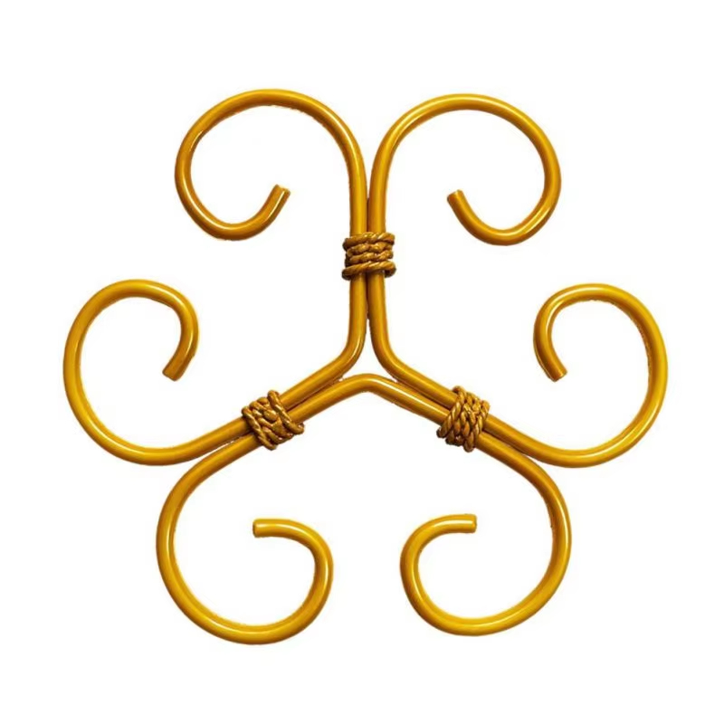 Support d'escalade de plantes en métal, Clip de maintien de plantes en forme de fleur, plante verte, vigne grimpante, support de grappin doré: Argent
