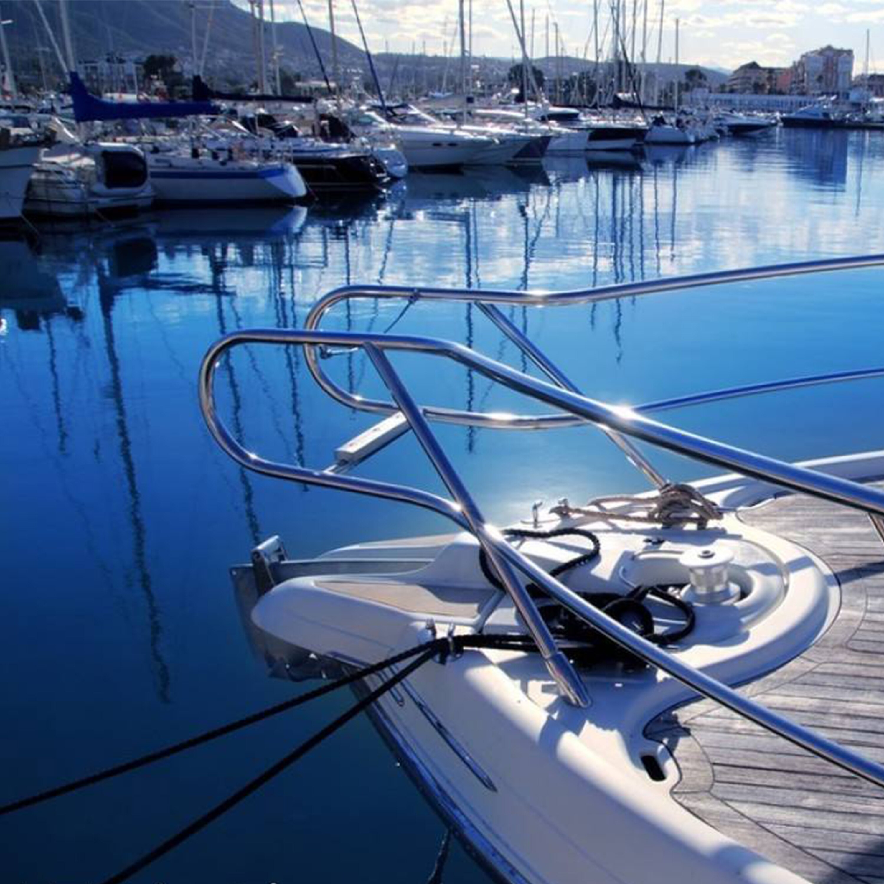 16.5FT-50FT Black DockLine Boat Dock Line Double Braided Nylon Mooring Line Anchor Rope Ultra Strong Motorboat Dock Rope #3