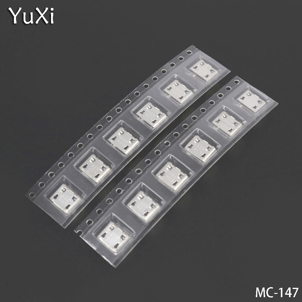 10 pcs micro mini usb opladen Port jack socket Connector plug voor samsung galaxy G355 G313 A8 A8000 A8009 J1 j120 J210F C3590