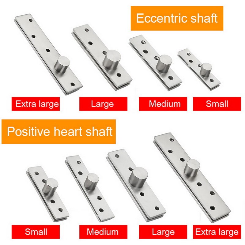 1Pcs 360 ° Roestvrijstalen Scharnieren Draaideur Tourniquet Scharnier Positionering De Deur As Verborgen Scharnier Up En Down as
