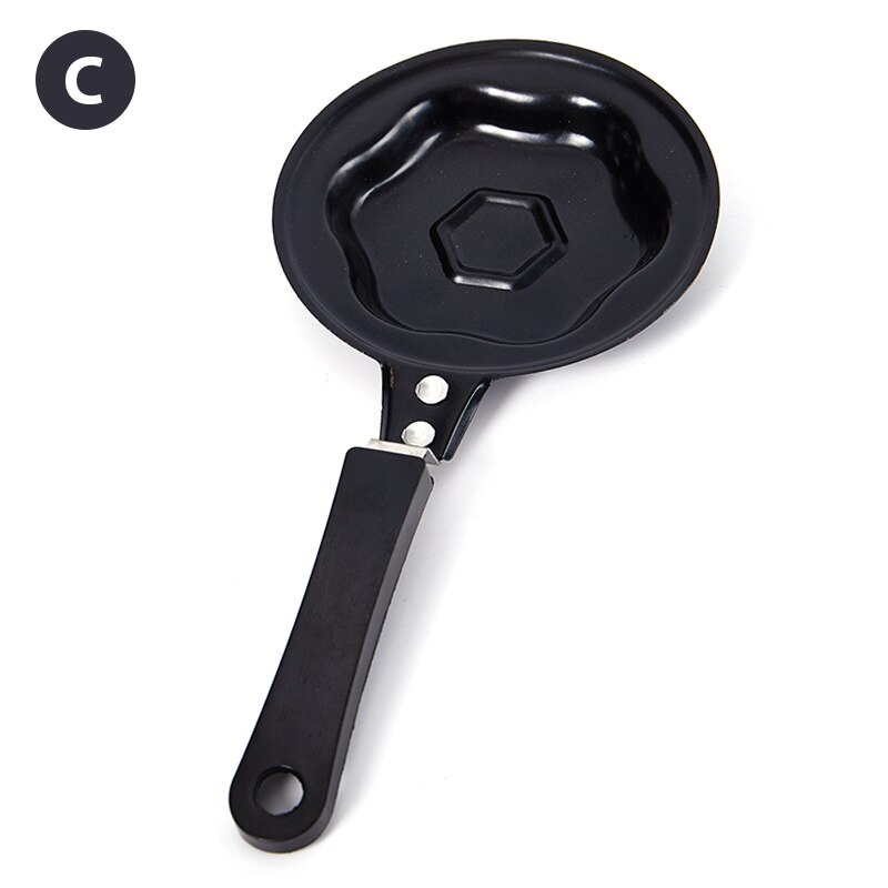 Diy Kids 's Breakfast Love Omelet Pan Egg Pan Frying Pot Non-Stick Pancake Pan Kitchen Egg Tools: C