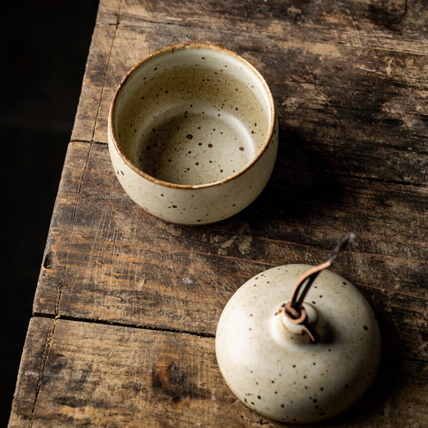 Japanese Retro Stew Cup With Lid, Kitchen Soup Cups Bowl Stew Pot Steamed Egg Bowl Stock Pots Household Baby Porridge Stew Cup