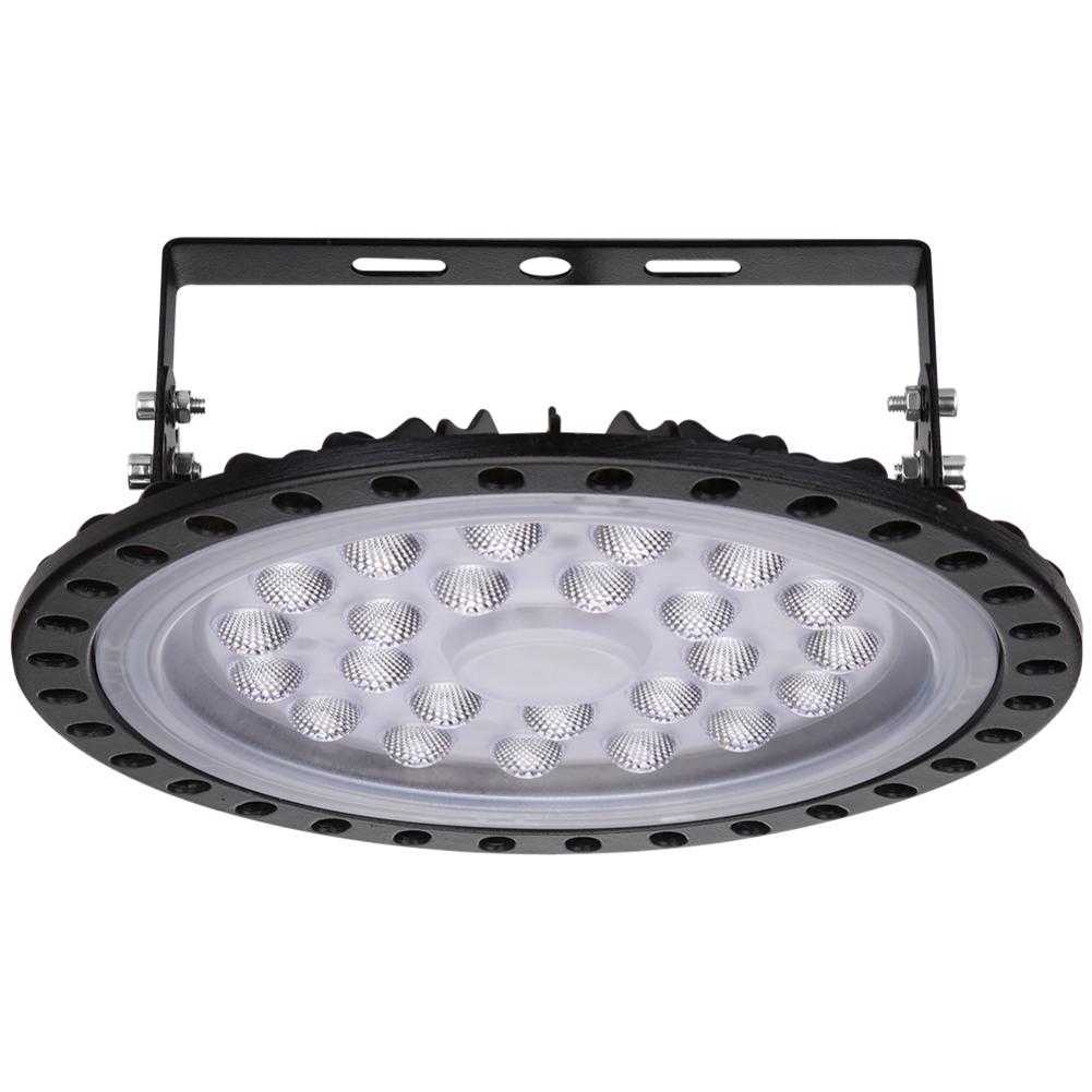 50 w 100 w ufo luz de mineração 6500 k ip65 conduziu a luz alta da baía iluminação industrial interna para o parque de estacionamento do armazém da oficina 110 v 220 v: 100W 110V 6500K