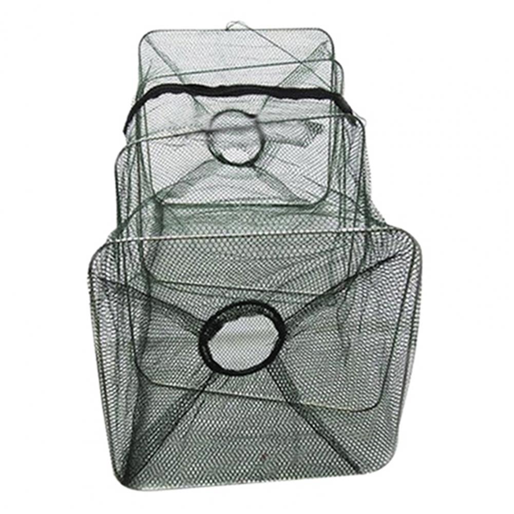 Netto Kooi Opvouwbare Vis Crawdad Minnow Visaas Trap Cast Dip Garnalen Mand