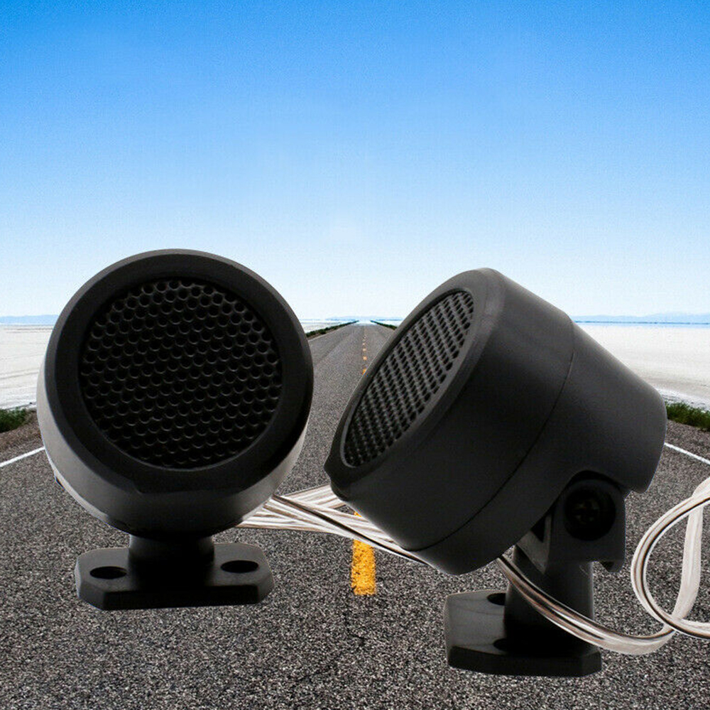 1Pair Car Speakers High Efficiency Mini Dome Car Tweeter Speaker Horn Audio Music Stereo Loudspeaker for Auto Audio System