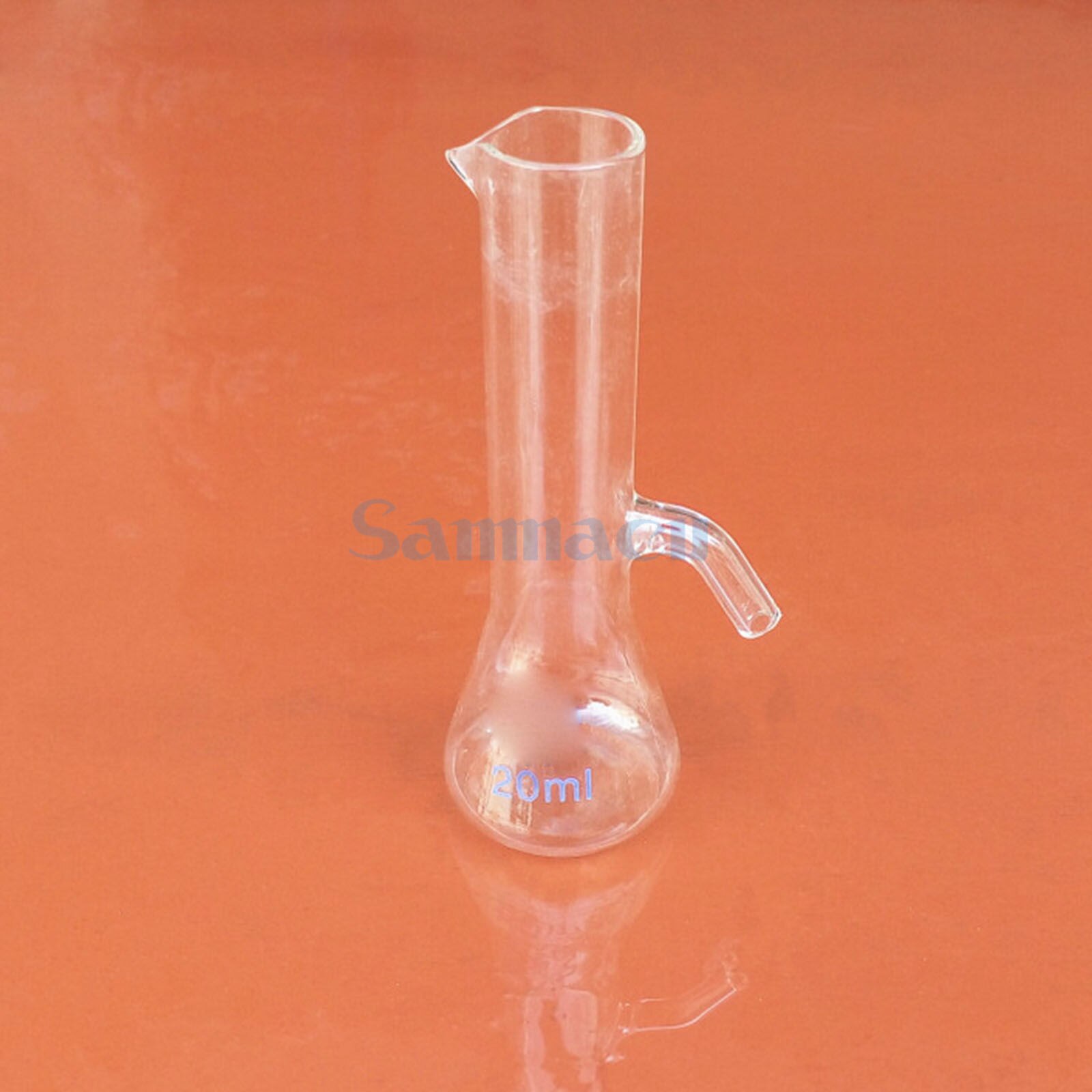 15-50ml Automatische Füllung Erlenmeyerkolben Flüssigkeit Flasche Mit Auslauf Labor Glaswaren
