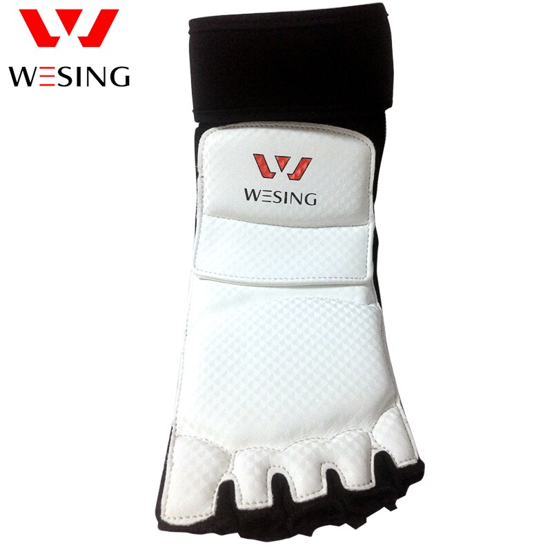 Wesing-Protector de pie para Taekwondo, WTF, aprobado, Protector del empeine, Protector de entrenamiento para pies, chanclas de Fitness