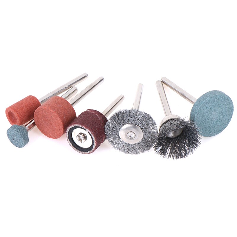 105 st mini elektrisk borrslip roterande verktyg slipning poler fräs set