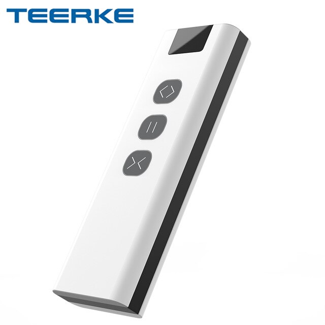 Ons Wifi + RF433 Smart Touch Gordijn Rolgordijnen Motor Schakelaar Tuya Smart Leven App Afstandsbediening Werkt Met Alexa google Thuis: Remote Controller