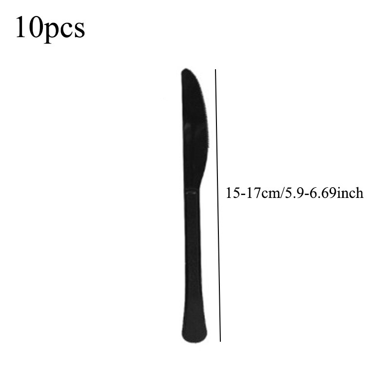 Koe Thema Servies Set Verjaardagsfeestje Wegwerp Beker Plaat Tafelkleed Dier Koe Ballonnen Baby Shower Bruiloft Decoratie: Knife