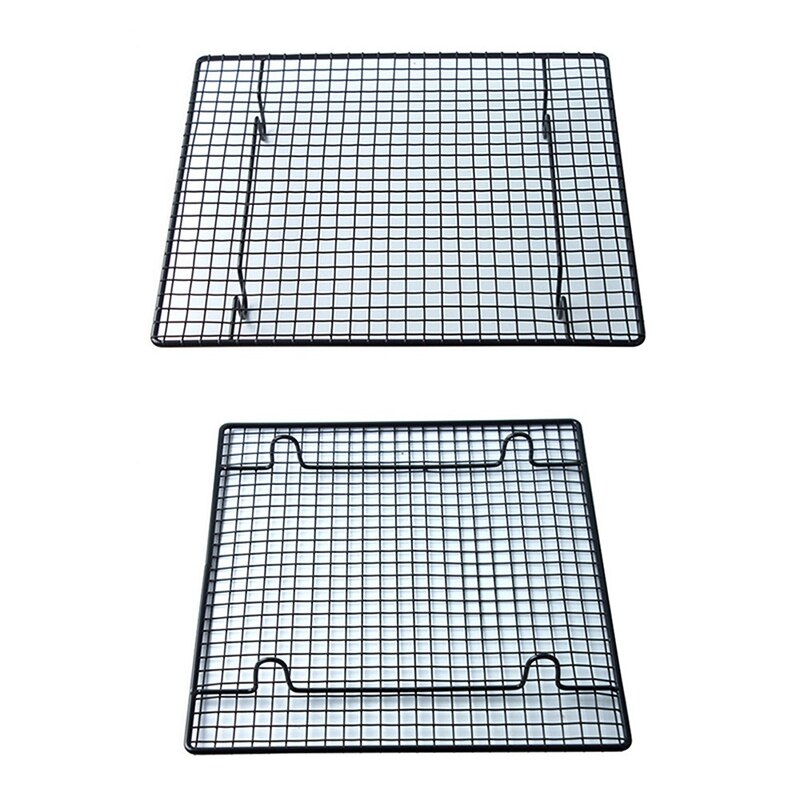 Non-stick Cake Koelrek Bakken Rack Cookies Koekjes Brood Muffins Drogen Stand Cooler Rooster Netto Draad Houder Bakvormen tool