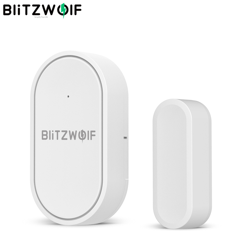 Blitzwolf BW-IS6 433 Mhz Mini Arm Ontwapenen Real-Time Alarm Push App Controle Deur Window Contact Sensor Draadloze Smart home Alarm