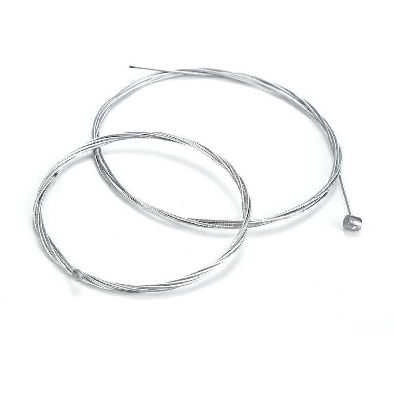 Bicycle MTB Bike Fixed Gear Bicycle Brake Line Shift Shifter Gear Brake Cable Sets Core Stainless Steel Derailleur Line
