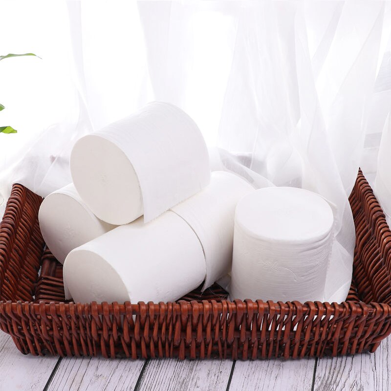 3-warstwy papieru ręczniki rolki papier toaletowy tkanki gładki papier toaletowy 10/20 sztuk nowy WXV sprzedaż
