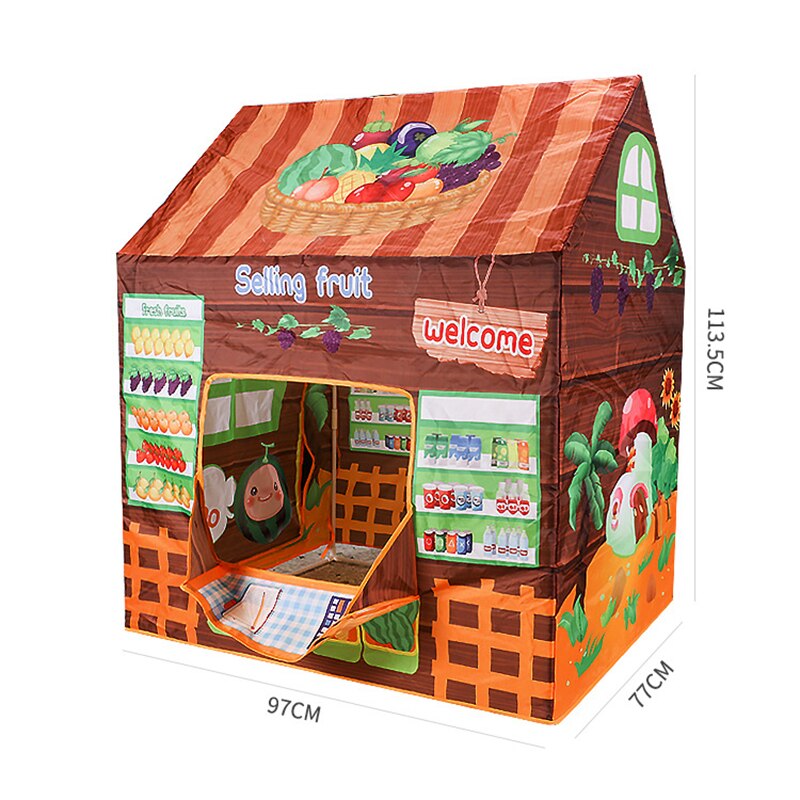 freundlicher Spielhaus Wigwam Spielzeug Zelt Für freundlicher freundlicher Spielen Zelt drinnen draussen freundlicher Haus Zelt Junge Mädchen