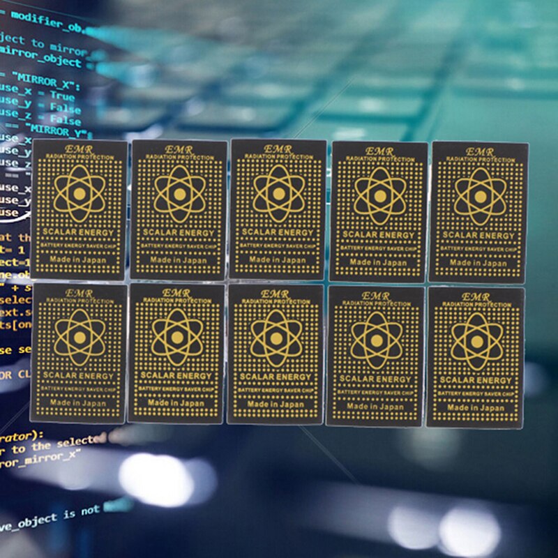 10 stuks emr scalaire energie telefoonstickers anti-stralingschip schild houden de gezondheid van laptop anti-emk emf bescherming voor zwangere vrouwen