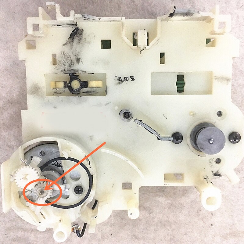 Engranaje de movimiento de cubierta de Cassette 17T para Sony 190 Series Victor JVC Player, 1 unidad