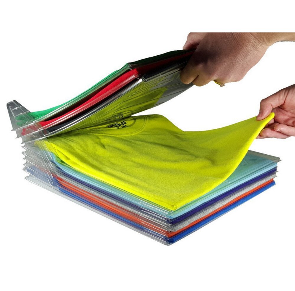 T-shirt Kleding Organizer Closet Storage Reizen Kleding Organisatie Systeem Tshirt Folding Board Thuis Noodzaak Organizer
