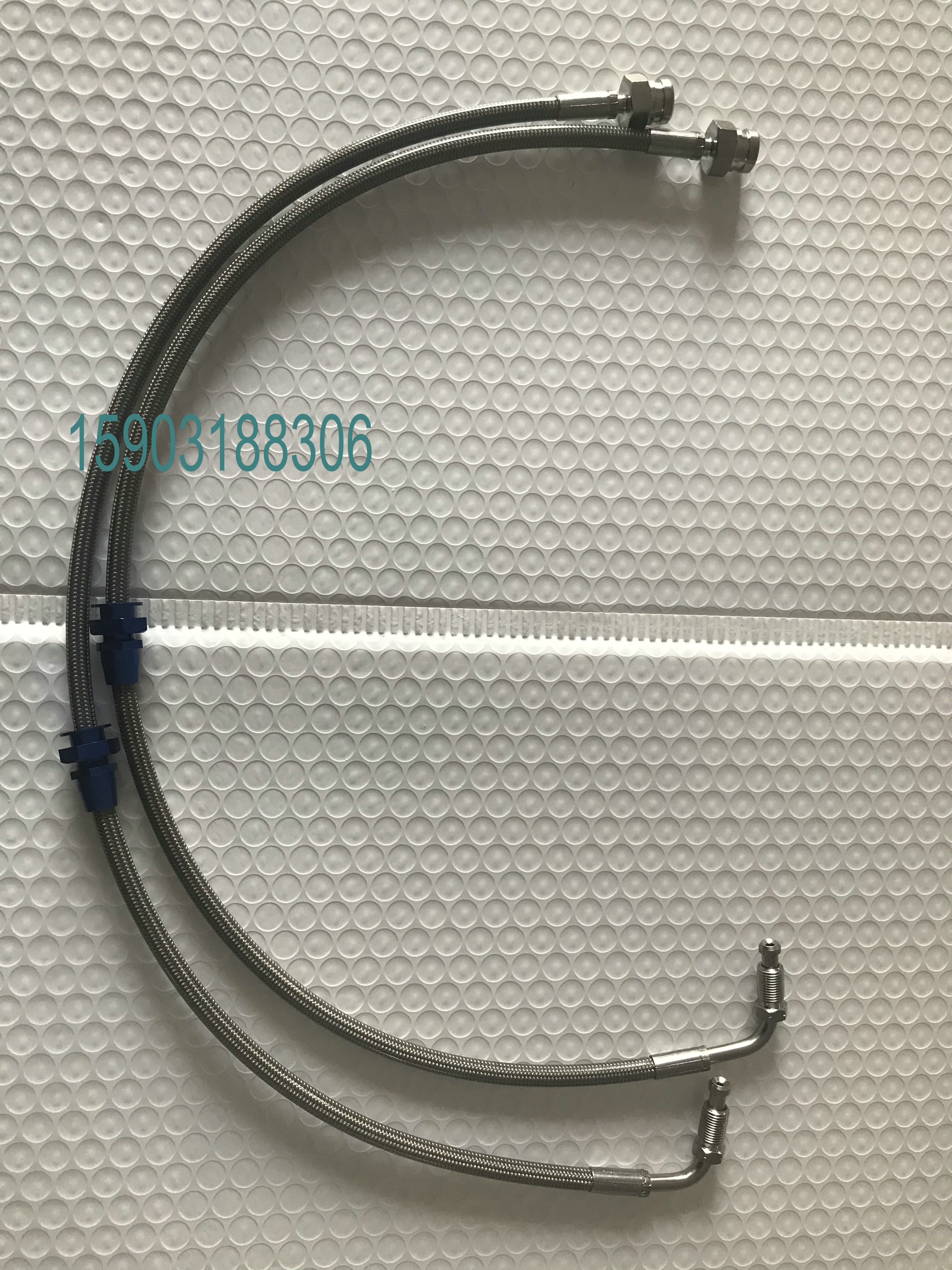 Auto Onderdelen Motorfiets Remleiding Rvs Gevlochten Ptfe Pijp Met Rvs Materiaal Fittings