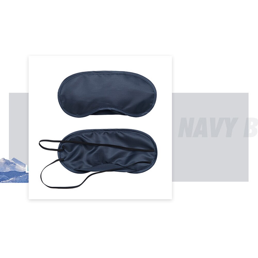 Sleeping Eye Mask Eyeshade Cover Comfort Soft Health Blindfold Sleep Rest Shield Travel Working Student Relax Eye Care Tool