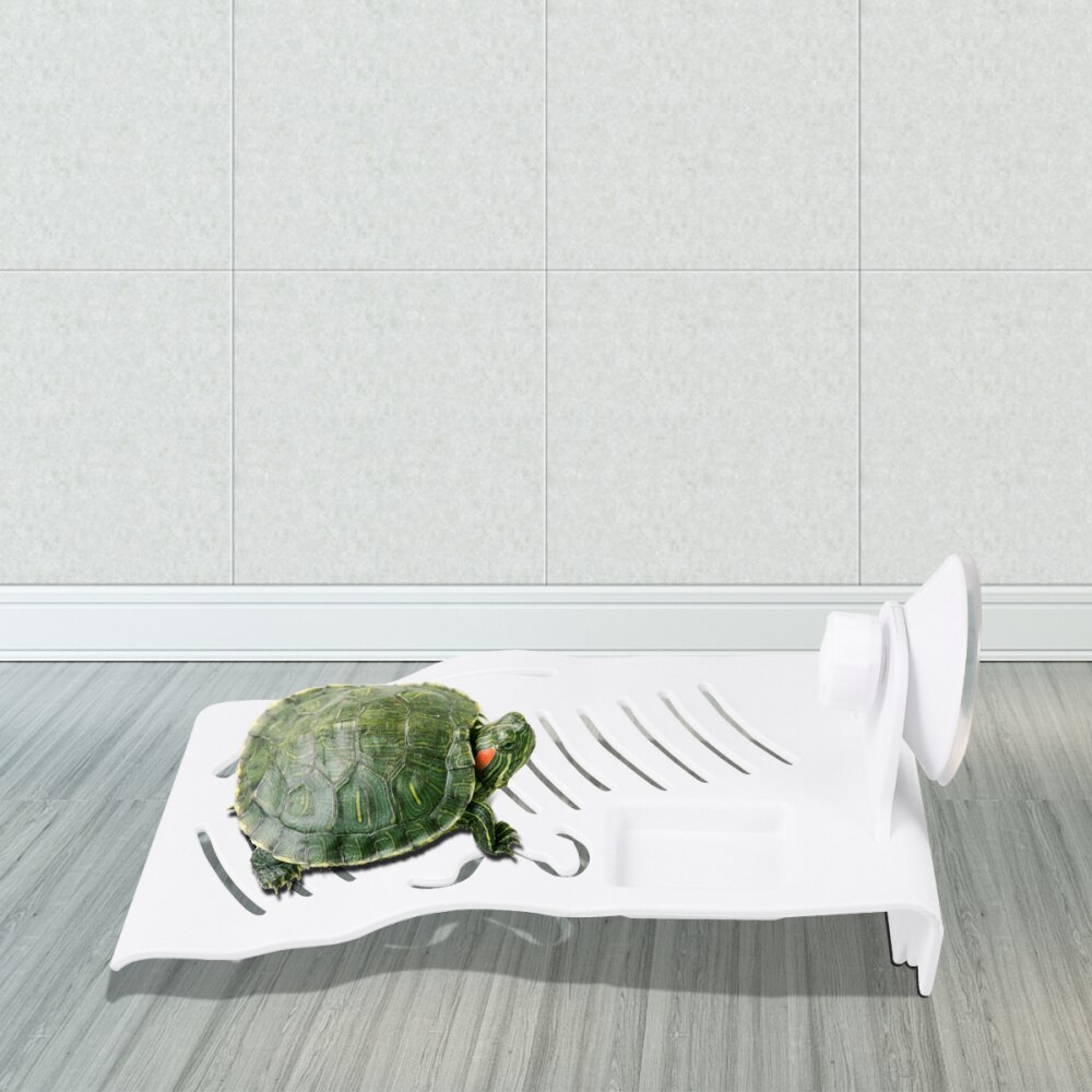 1pc kunststof klimplatforms, grappige klimhelling, zonneplatform, aquariumladder, standaard voor schildpadden en reptielen (maat m): Default Title